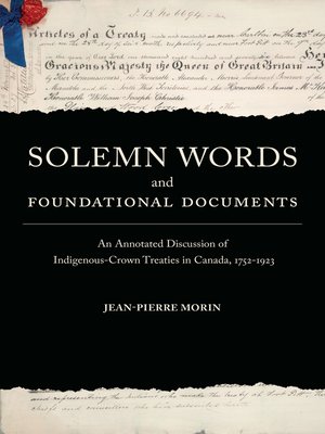 cover image of Solemn Words and Foundational Documents